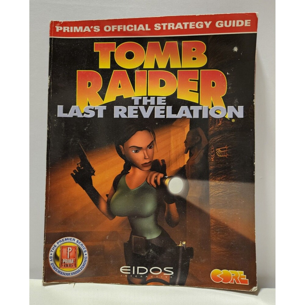 Tomb Raider: The Last Revelation by Prima Strategy Guide PlayStation PS1